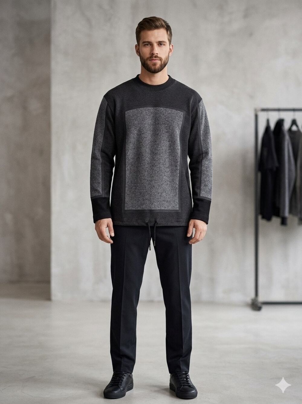 NWT Diesel Rev black mens sweatshirt size M